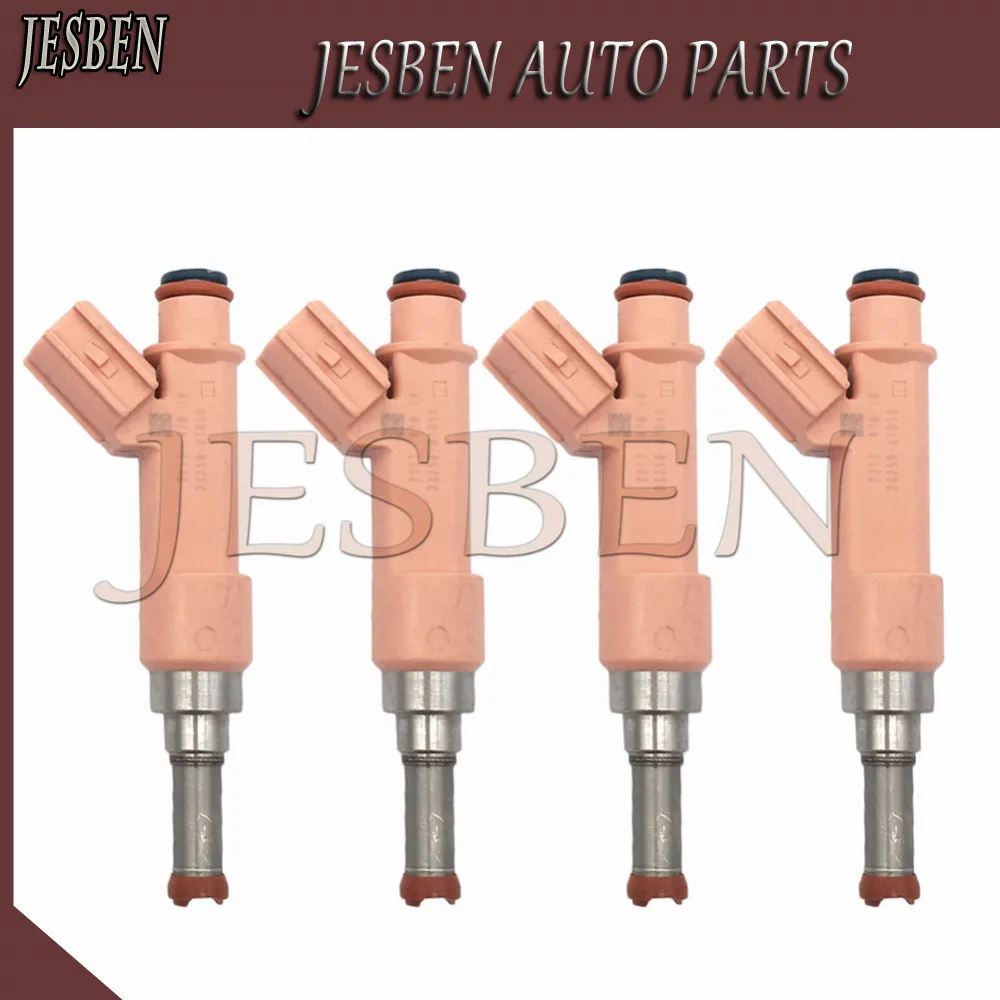 

4pcs 23250-0T050 232500T050 New Fuel Injector Nozzle Fit for Toyota Corolla 1.8L 2.4L 2009 2010 2011 2012 2013 23250 0T050