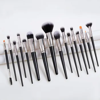 

16pc Makeup Brushes Set Black Currant Makeup Foundation Brush Eye brush Full Set Of Makeup Tools Brochas Maquillaje