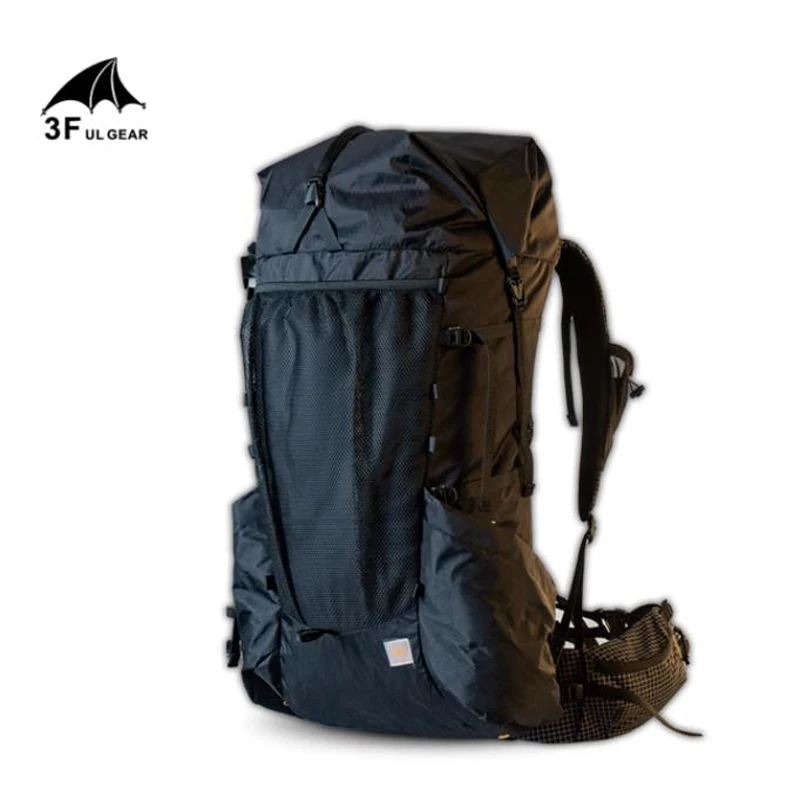 Легкий Прочный Рюкзак 3F UL GEAR YUE с рамой 45 + 10 л для активного отдыха походов