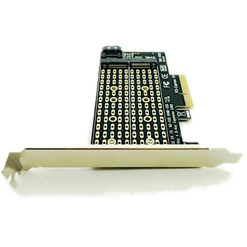 M.2 на настольный PCIe высокоскоростной X4 X8 X16 адаптер SATA конвертер PCI Express NVME Mini для компьютера двухсторонний диск карта расширения