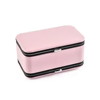 

2-in-1 Mini Portable Multifunctional Nail Tool Jewelry Organizer Display Box X7JB