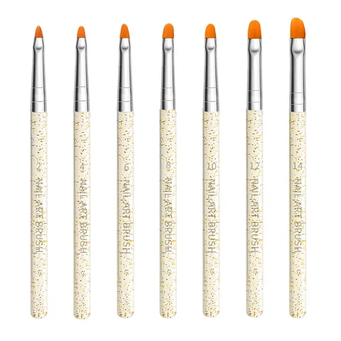 Nail Brush For Manicure Gel Brush For Nail Art 15Pcs/Set Nail Brush Acrylic Liquid Powder Carving Gel Beauty Brush