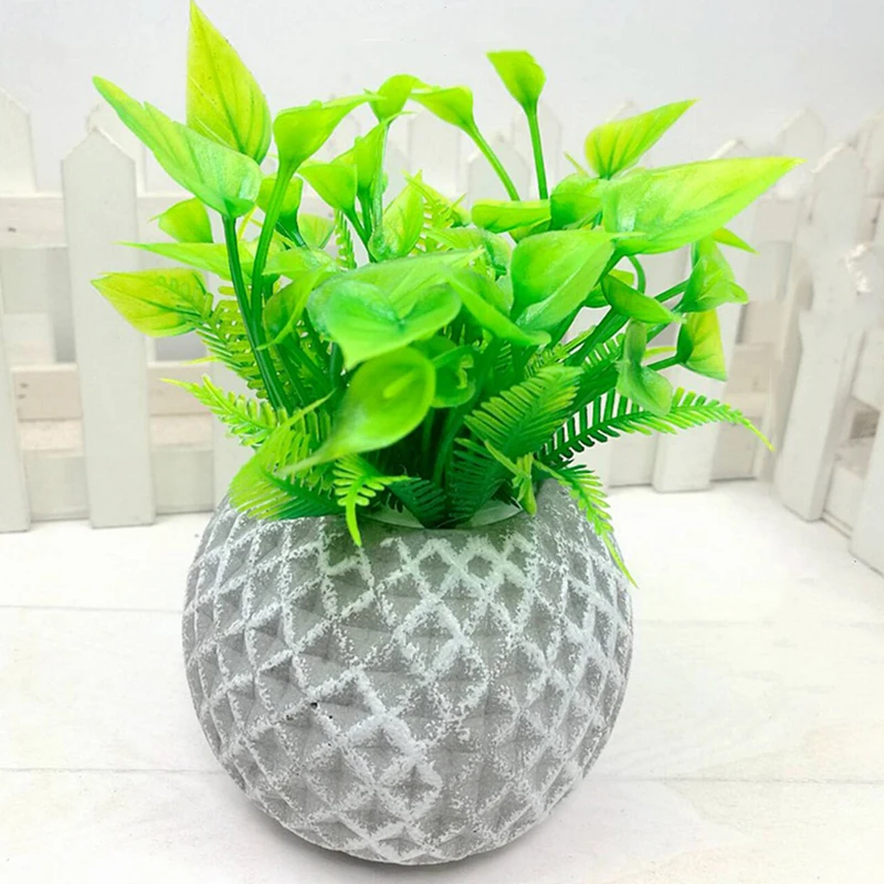 

Display Artificial Plant Home Table Desk Office Prop Decoration Potted