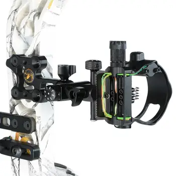 

DB9150 5 Pins Aluminium Alloy Archery Compound Target Hunting Shoots Bow Sight Arrows Rest Stabilizer Bow Sling Bow Sight