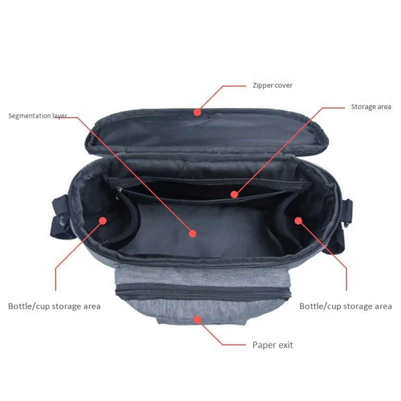 Сумка для детской коляски, сумка-Органайзер, однотонные сумки, сумка для коляски, крючок для корзин, рюкзак, аксессуары для коляски