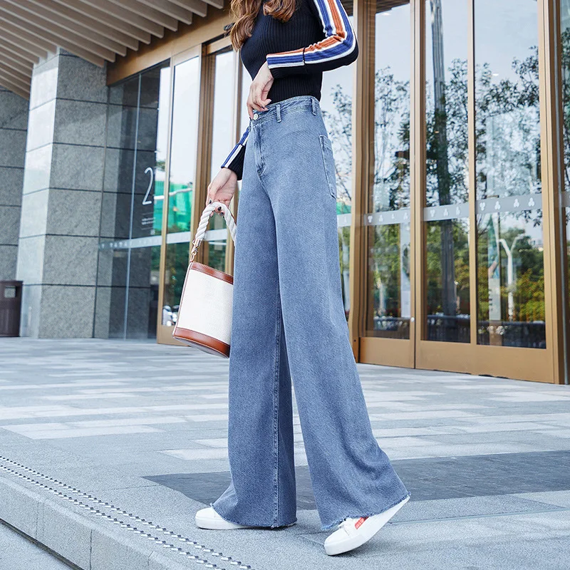 Extra Long Baggy Jeans Pants Women 