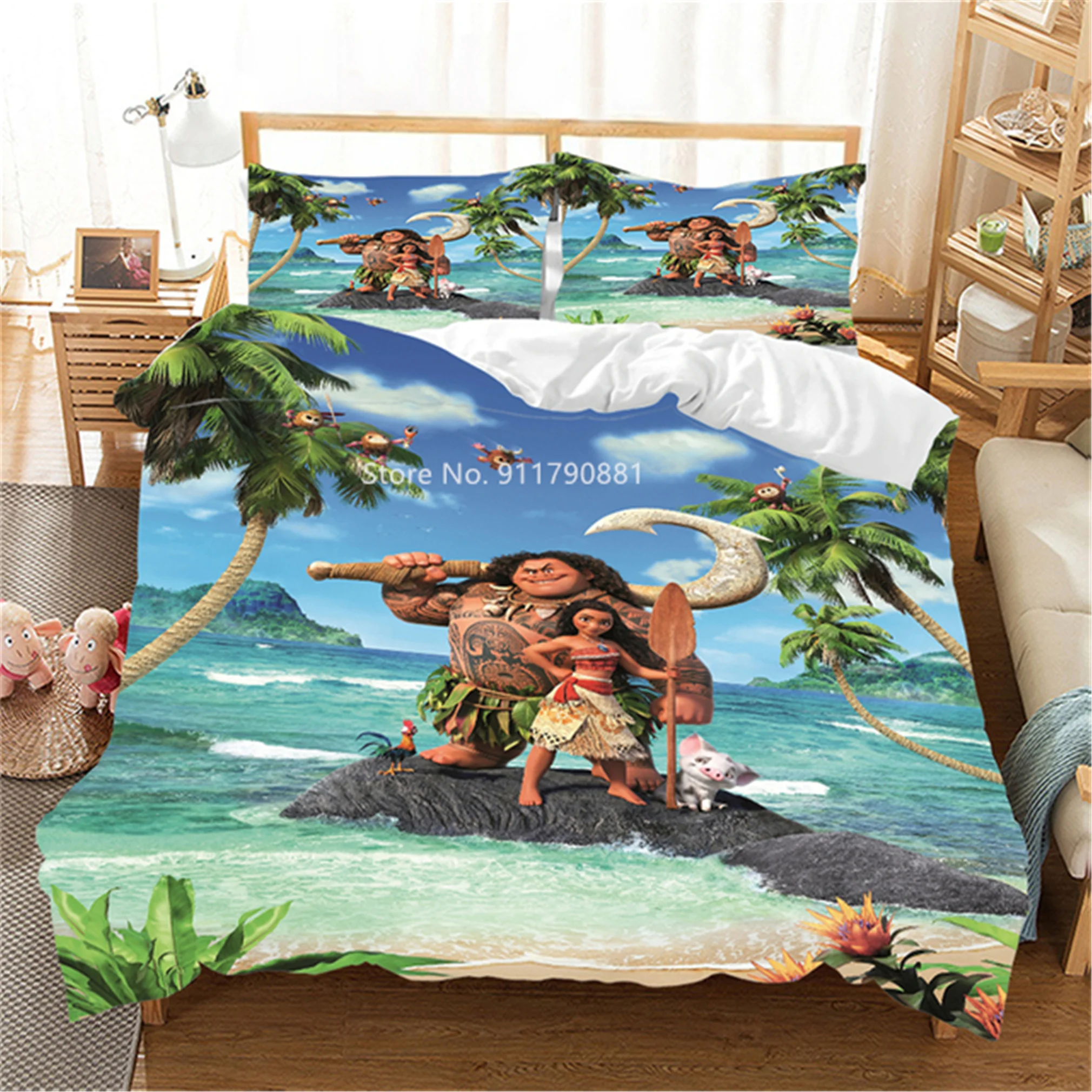 Moana Duvet Cover Set Kids Bedroom Decor LYLASTORE NZ