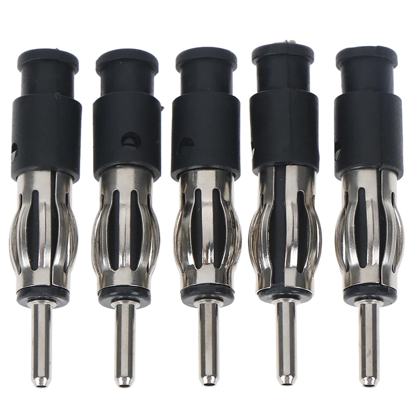 

5 pcs/lot Car CD Radio Male Aerial Antenna Plug Adapter Plastic Handle Connector Wholesale