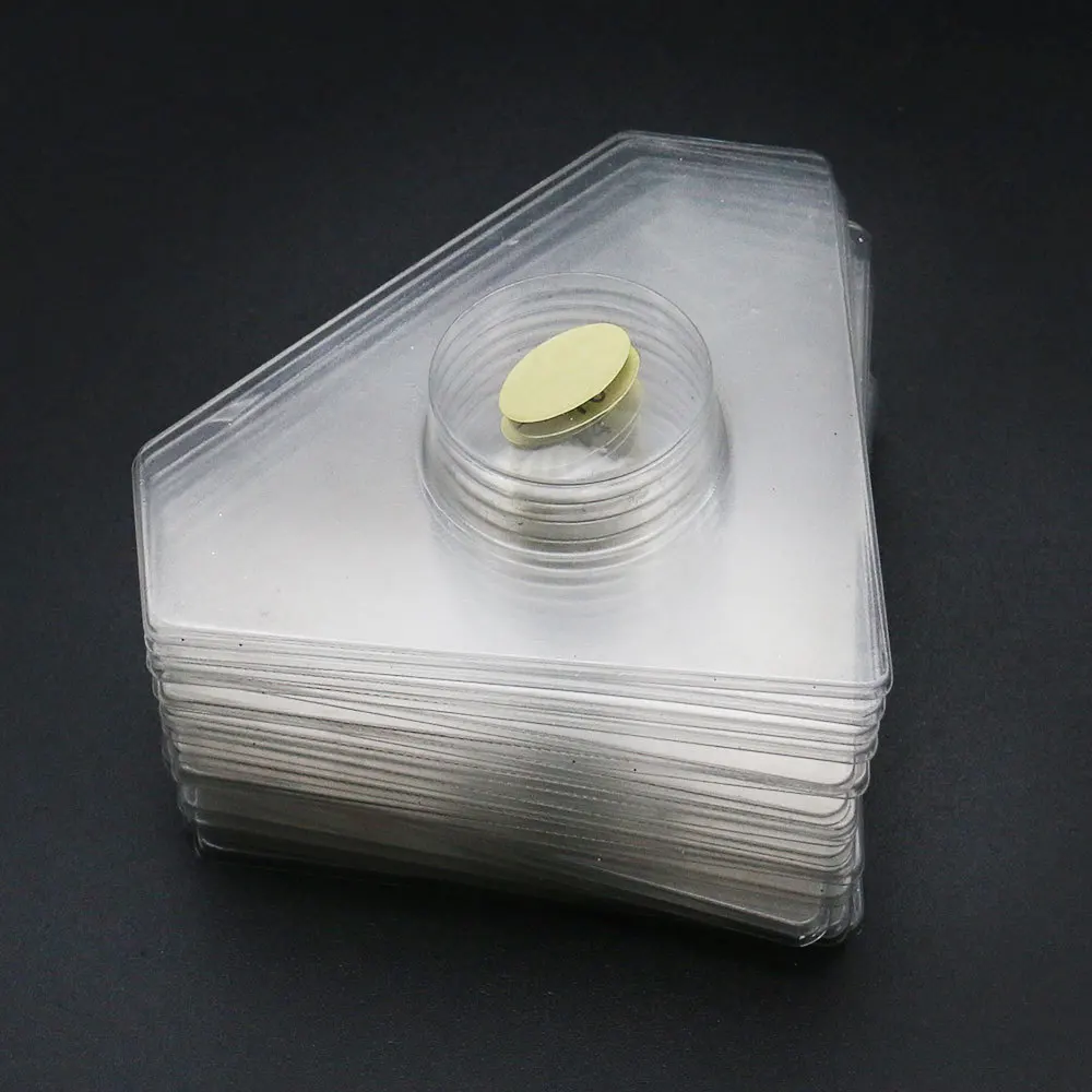 NEW wholesale price 50pcs Eyelashes plastic Trays white Transparent 25mm Mink Lashes Tray Holder Empty rectangle eyelash | Красота и