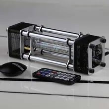 Флуоресцентные трубчатые часы, светящиеся часы, энергетический столб, GPS, таймер, креативные домашние часы, часы Nixie