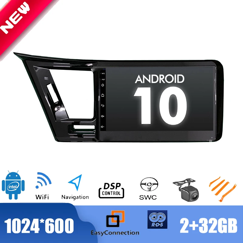9-дюймовый Android 10 0 радио для автомобильного мультимедиа-плеера honda Spirior 2014 GPS