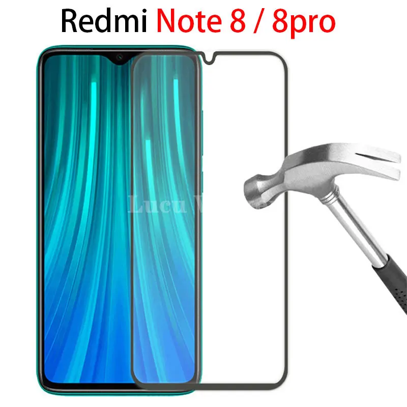 

tempered glass phone case for xiaomi redmi note 8 pro cover Etui Protective Shell Accessories on Xiaomi note8 not 8pro note8pro