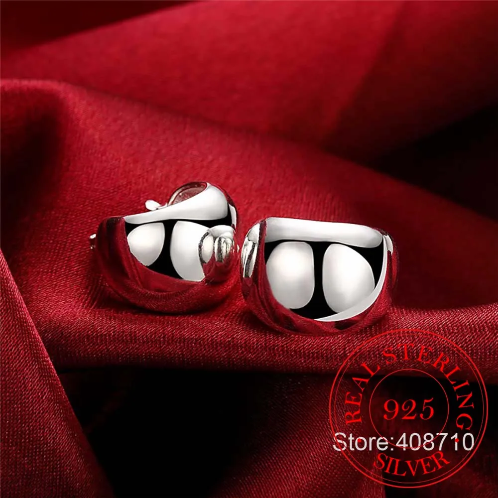 Женские серьги гвоздики из серебра 925 пробы в форме яйца|earring cross|earrings tragusearring parts |