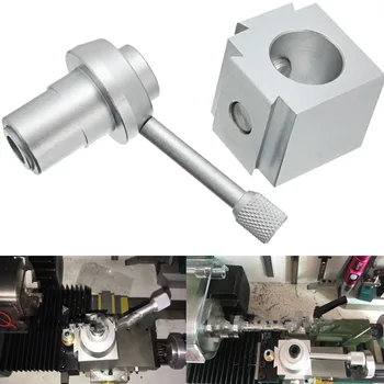 

Mini Aluminum Alloy Lathe Quick Change Tool Kits Holder Post Set Mini Boring / Turning Facing Holder Set for Table Hobby Lathes