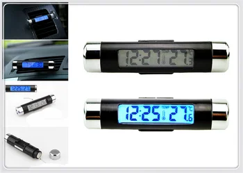 

Universal Car accessories auto clock thermometer Digital Display for Chevrolet Miray Caprice Agile Stingray Aveo5
