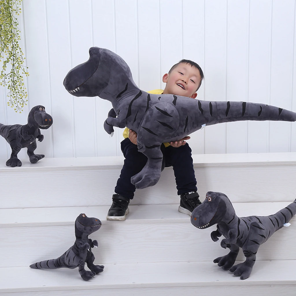 Kids Baby Developmental Plush Stuffed Animal Dino Soft Doll Toy Play Activity