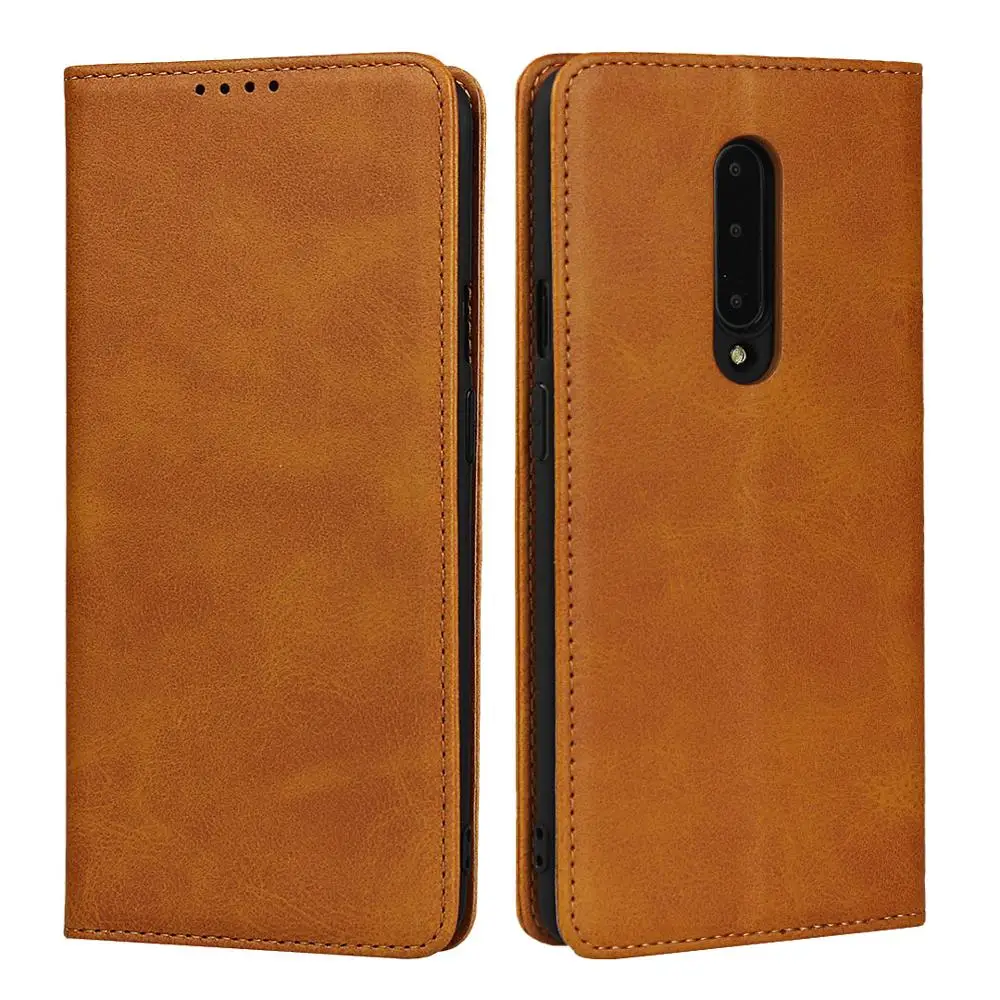 

Magnetic PU leather Flip case for Oneplus one plus 7 1+7 Stand wallet protective Case for Oneplus 7 Pro 1+7Pro Case