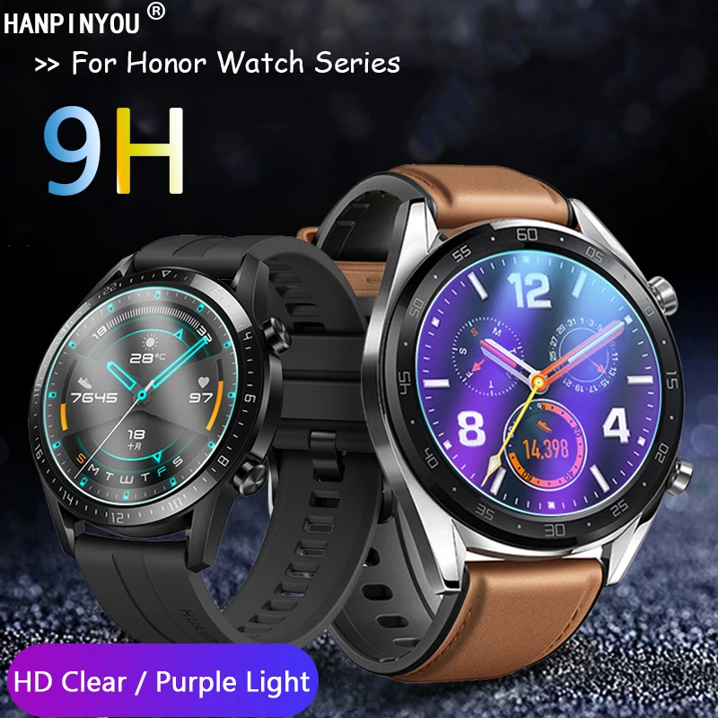 Закаленное стекло 9H 2.5D для Huawei Honor Magic Watch 2 46 мм S1 Dream HD прозрачное анти синее