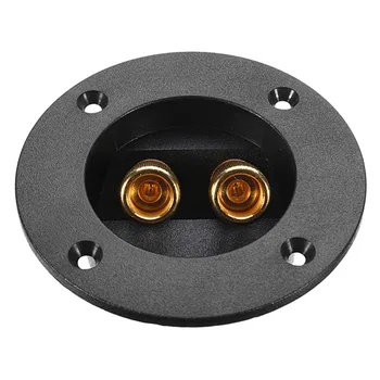 

FFG Car Stereo Speaker Terminal Board Round Double Binding Post Screw Connector Subwoofer Plug Hot Sale Wholesale