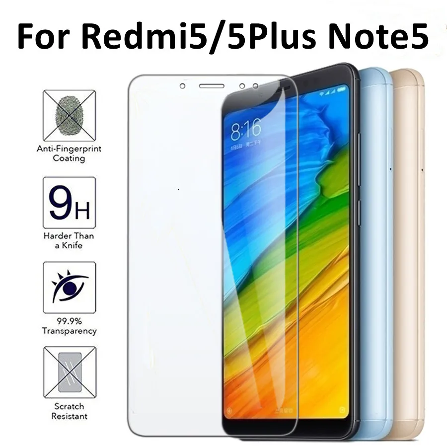 

Safety glass for xaomi redmi5 5plus Note5 Screen Protector on for xiomi Redminote5 6 7 8pro redmi Note2 3 4 4x protective film