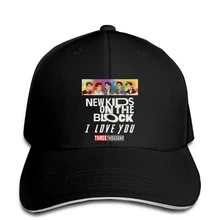 Новые дети на блоке я люблю тебя три тысячи черный полный snapback шляпа пиковая