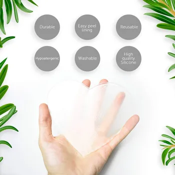 

Heart-Shaped Silicone Patch Anti-Wrinkle Lighten Fine Lines Silicone Pads Body Care 2020