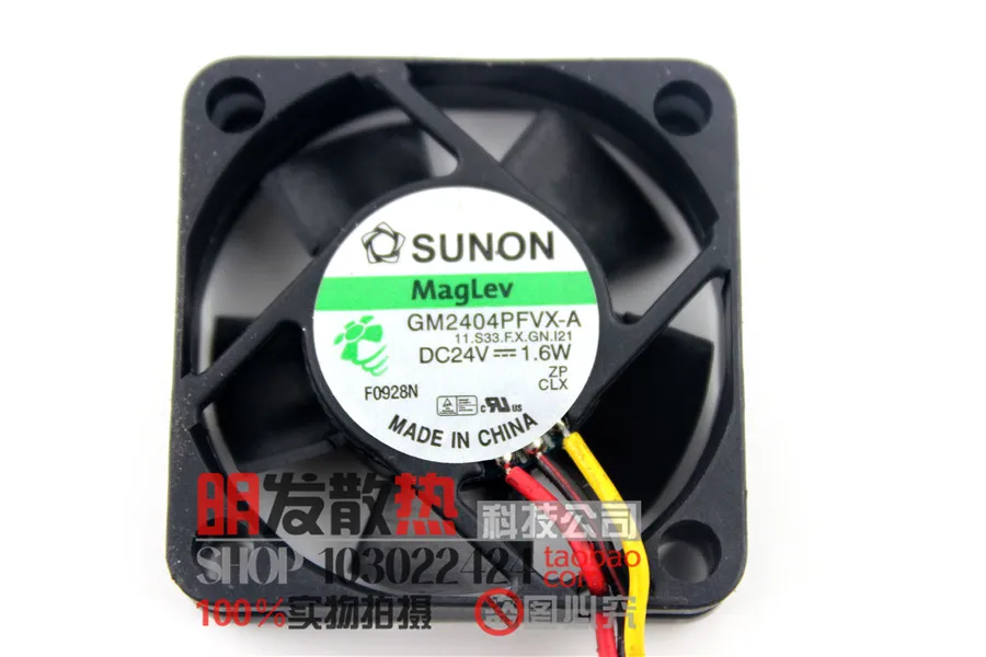 

Original authentic 4010 1.6W GM2404PFVX-A DC24V inverter fan