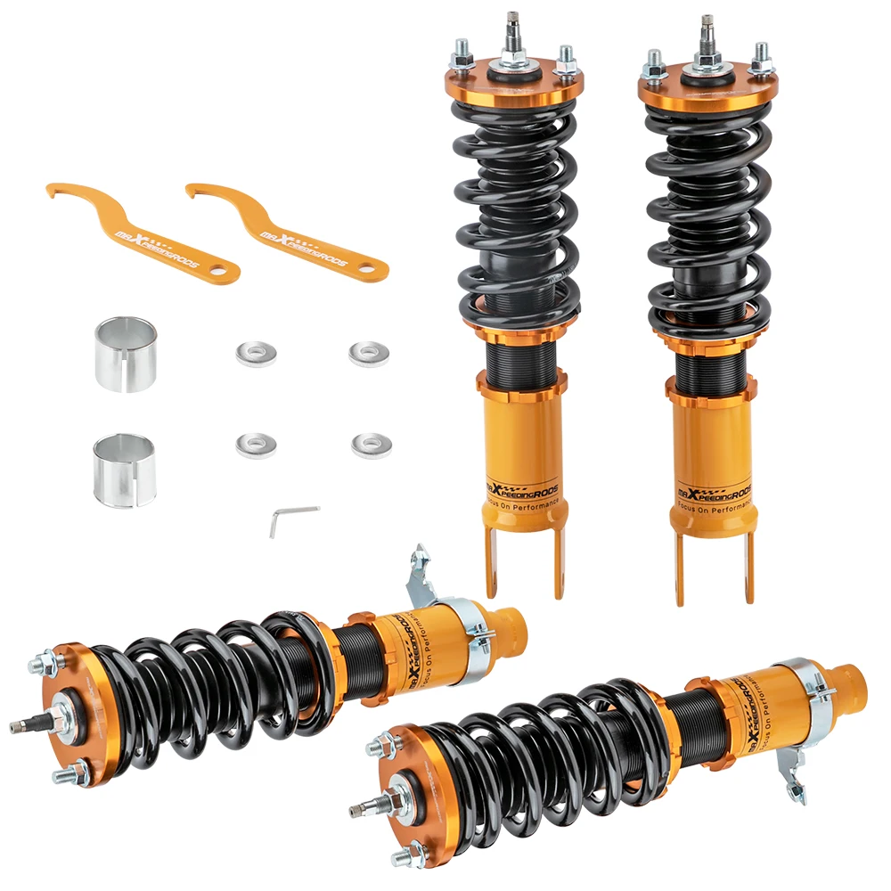 

24 WAYS ADJUSTABLE LOWERING SUSPENSION DAMPER COILOVERS For 96-00 CIVIC New for Honda Civic EK EK4 EK9 95-00 EG EH EJ 91-95