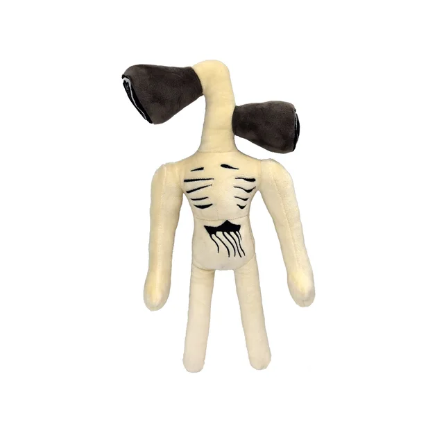 30-40cm New Siren Head Siren Plush Toy Black Cat Doll Christmas Gift Wholesale Anime Plush 40CM-beige siren