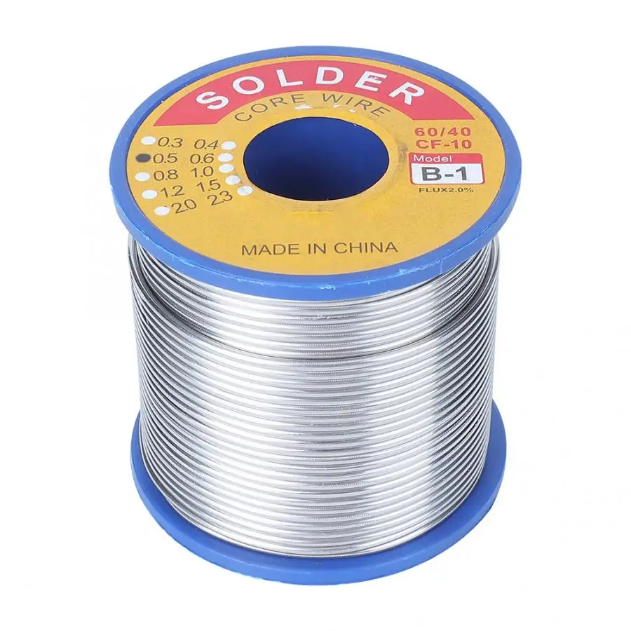 1.5mm 60/40 B-1 500g No-clean Rosin Core Solder Wire for Electric Soldering Iron