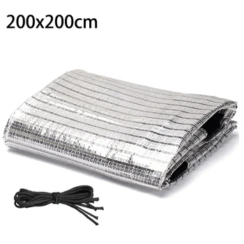 

Reflective Aluminum Foil Shade Net Insulation Sunscreen Plant Cloth Window Cover