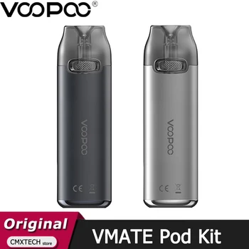 VOOPOO-Kit de vapeo Original VMATE Pod, 17W, batería de 900mAh, compatible con cartucho V.THRU Pro de 3ml, vaporizador de Cigarrillo Electrónico de 0.7ohm