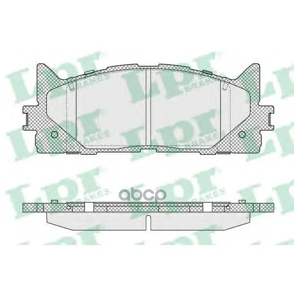 Колодки Тормозные Toyota Camry V40 06-/V50 11-/Lexus Es 240/350 06- Передние Lpr 05p1593 Lpr арт. 05P1593