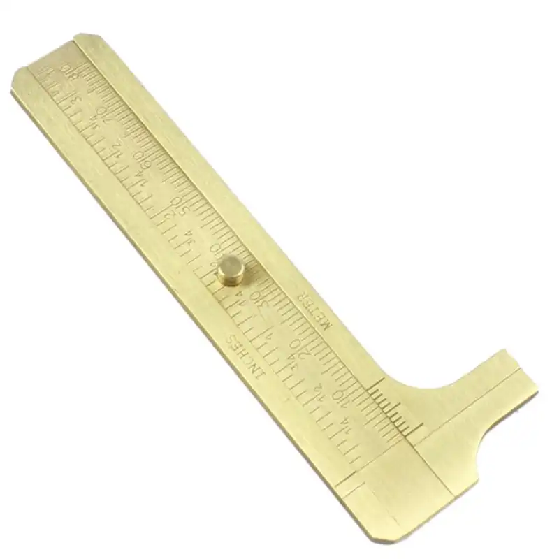 precision measuring instrument millimeter inches double scale