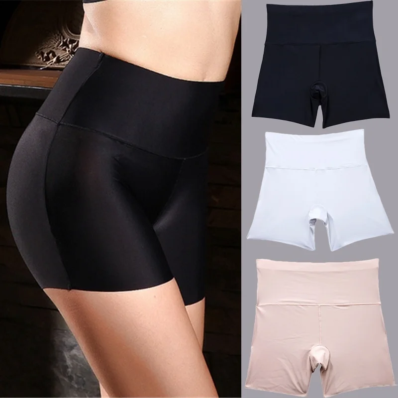 Women Skirt Shorts Boxer Panties Girls Safety Briefs Boyshort Underpants Tights Slim Lingeries Short Pants Ultra-thin Summer