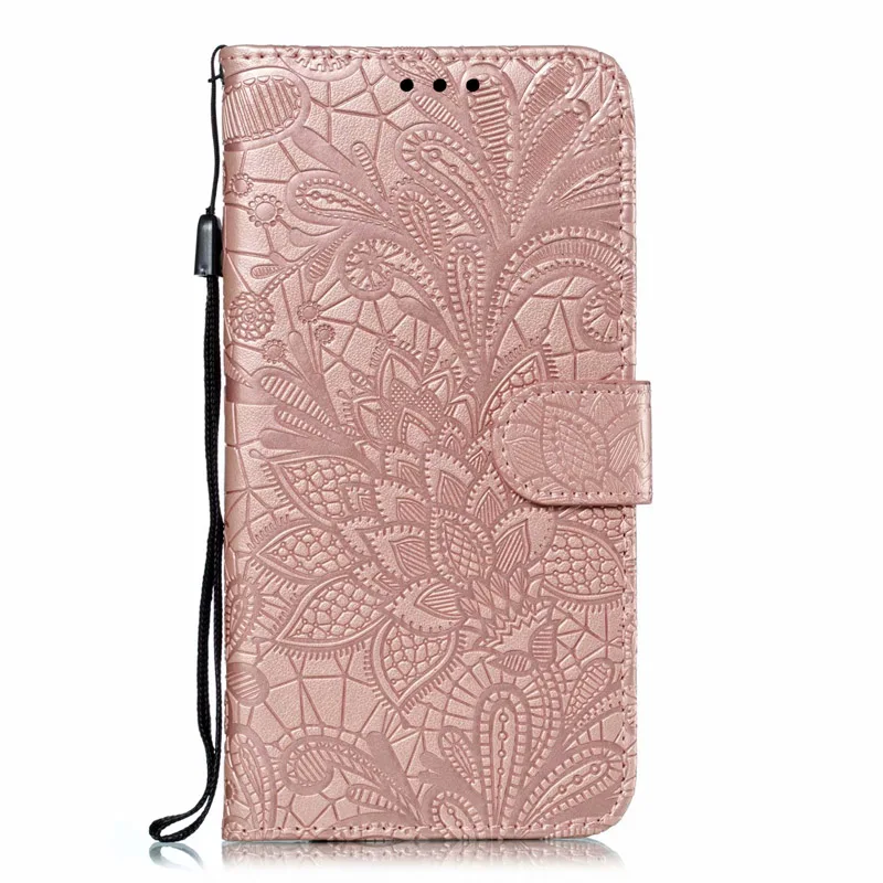Для Xiaomi Redmi Note8T 8 8A 7 7A Примечание 6 7 8 Pro для Xiaomi Note10 A2 A3 9 CC9 K20 кожаный чехол-книжка с магнитной карты для телефона с функцией подставки - Цвет: Rose Gold