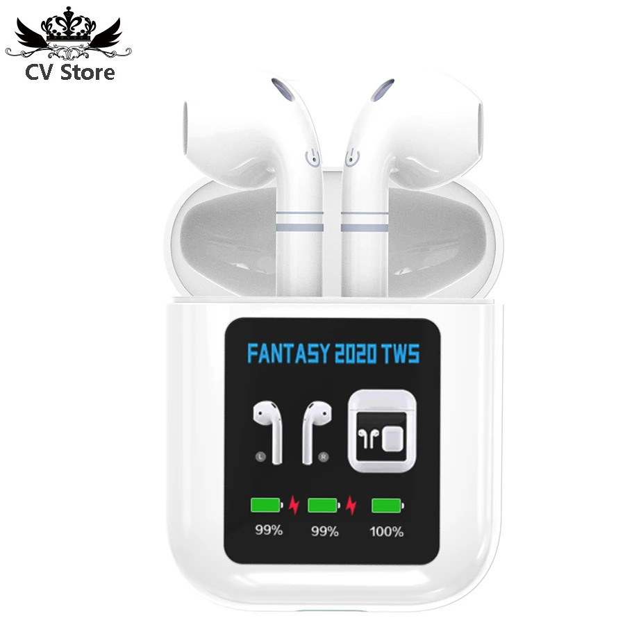 Outmix Fantasy2020 истинные беспроводные наушники Bluetooth 5 0 в ухо с большим цветным экраном