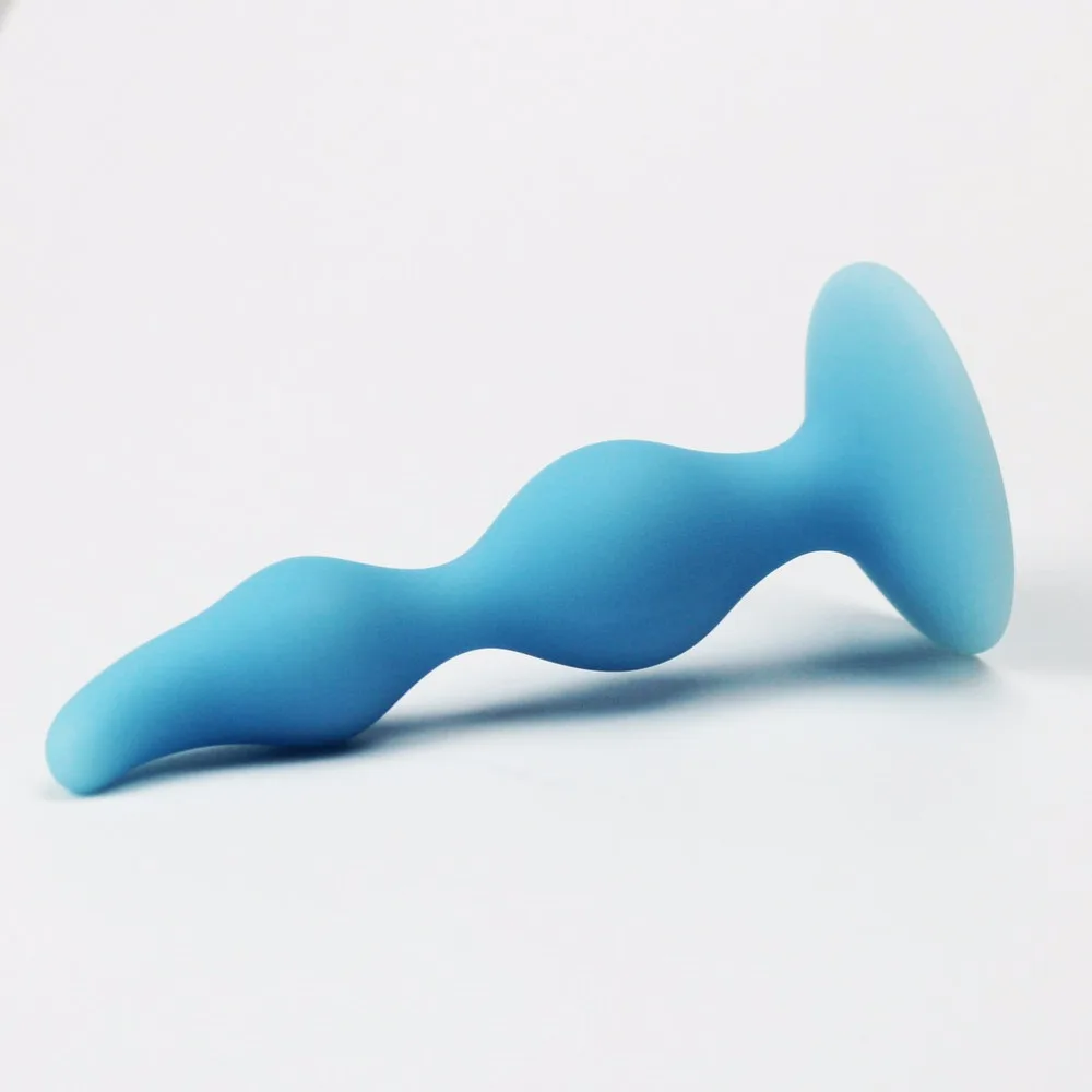 h00xBASICS Beaded Slimline Butt Plug (10)
