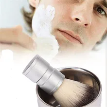 Нержавеющая сталь крем для бритья мыло Чаша для бритья Кубок мужское лицо прочный Для мужчин парикмахерские бритья чашу инструменты