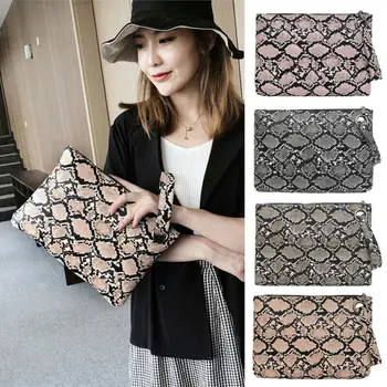 

Women Clutch Bag Leather Wallet Purse Handbags Coin Phone Card Holder Zip Fashion Casual Multifunction Waterproof Large Handbag