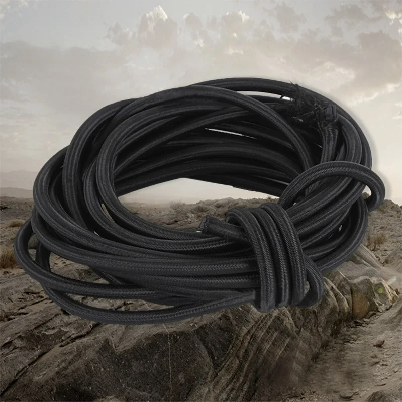 

10 Meters Strong Elastic Rope Bungee Shock Cord Stretch String for DIY Jewelry Making Outdoor Project Tent Kayak Boat Backage