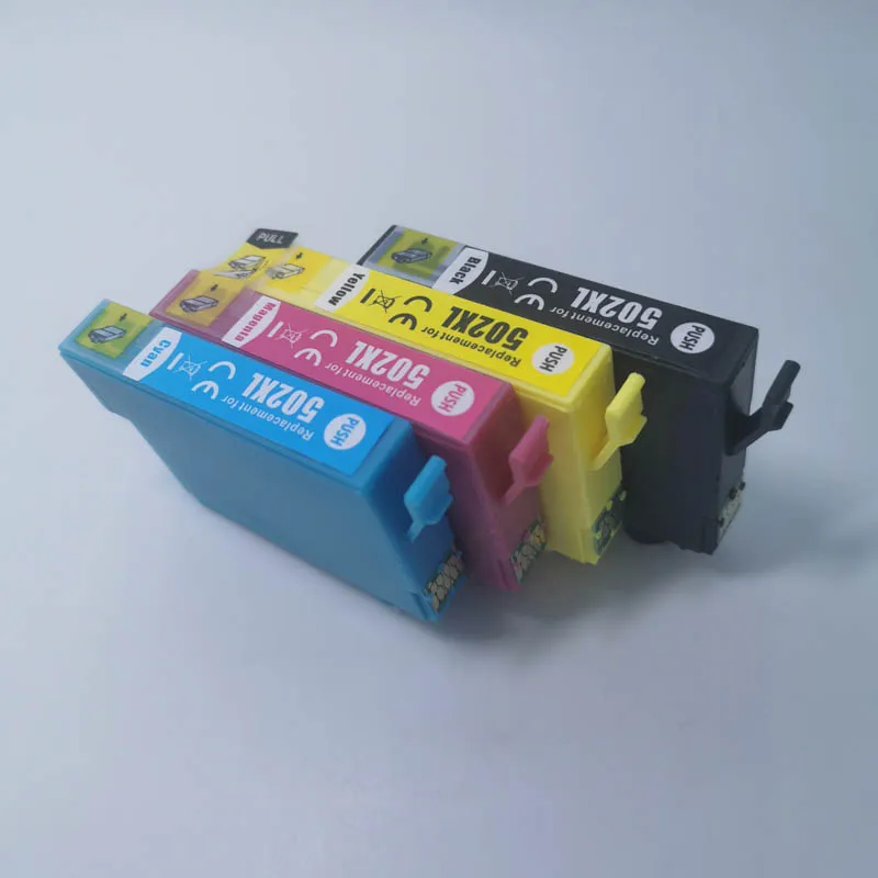 YOTAT 502XL Compatible Ink Cartridge T502 T502XL T02W1 - T02W4 for Epson XP-5100 XP-5105 WF-2860 WF-2860DWF / WF-2865DWF | Компьютеры и