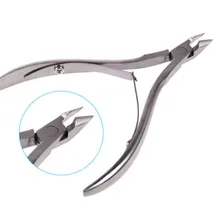 Маникюрные кусачки для ногтей кутикулы кусачки для маникюра ножницы серебряные D501 ножницы