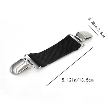 Fashion Clothing Fixing Buckle Non-slip for Women Sweater Dress Brooch Pins Button Badge Tuck Waist Clothes Buckle Accessories 6