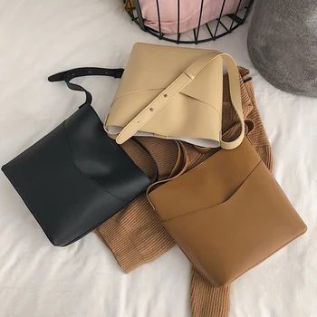 

Women's Shoulder Bags Fashion Women Bag High Quality Crossbody Bag Bucket Bag Solid Wild Small Square Bag
