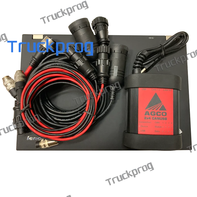 

Full Set for AGCO CANUSB EDT InterfaceT420 Laptop Electronic Diagnostic Tool Heavy Duty Agricultural Diagnosis Scanner