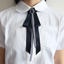 Ручная работа, галстук-бабочка, высокое качество, для женщин, унисекс, Корея, большой бант, платье, воротник, цветок, синий, темперамент, рубашка, лента, галстук-бабочка, подарки