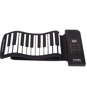 

Hand Roll Piano 61 Key Smart Bluetooth Transpose Portable Professional Edition Piano Keyboard