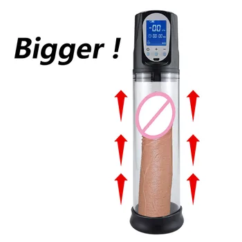 Penis Pump Male Masturbator Penis Extender Vacuum Pump Sleeve for Penis Enlargement Enhancer hydropump for men sexitoys for men 4