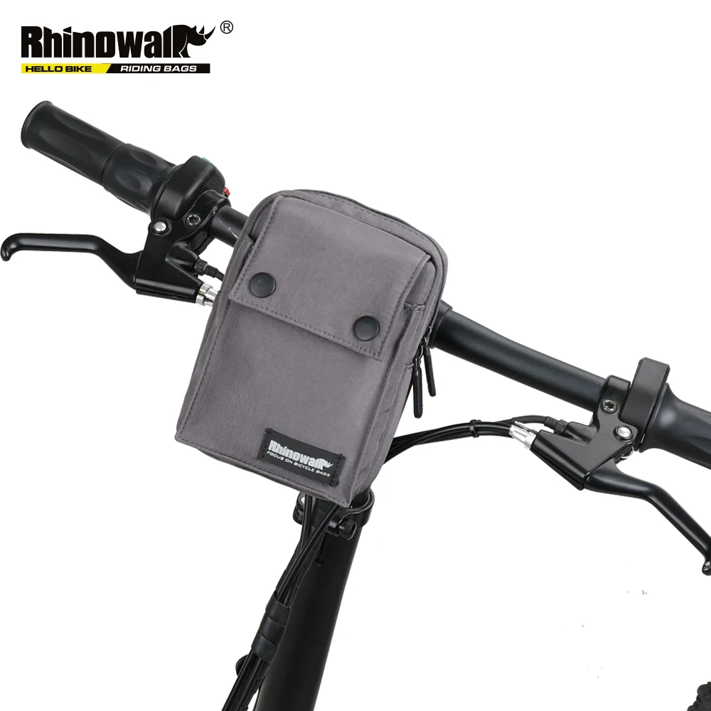 

Rhinowalk Handlebar Bicycle Bags Multifunctional Front Basket Pannier Frame Bike Cycling Tube phone holder shoulder bike bag